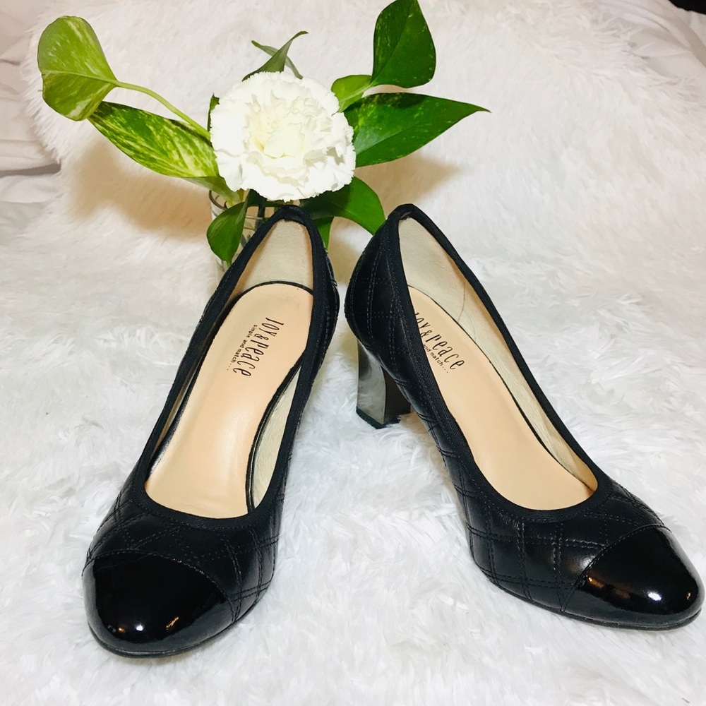 🍁Joy & Peace Designer  Heel Shoes Size 5